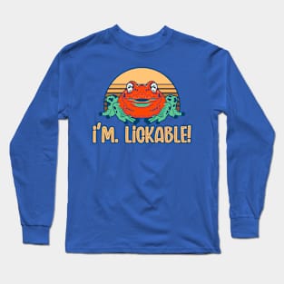 I'm Lickable Long Sleeve T-Shirt